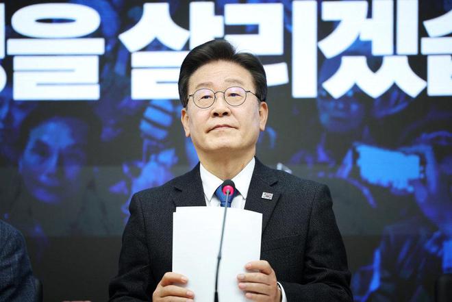 韩国总统选举态势：李在明以37%支持率领跑