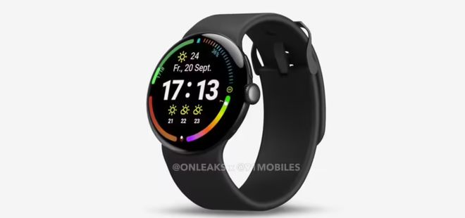 惊艳！谷歌Pixel Watch 4渲染图展现全新面貌