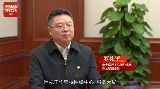 中央巡视办副主任罗礼平，有新职