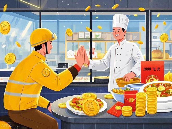 美团外卖计划三年向餐饮业投入 1000 亿元