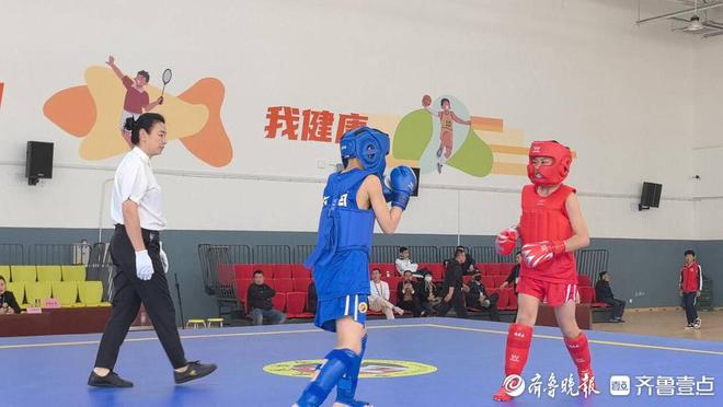 谁是武林高手？“英派斯杯”青岛市第六届运动会武术散打项目开赛