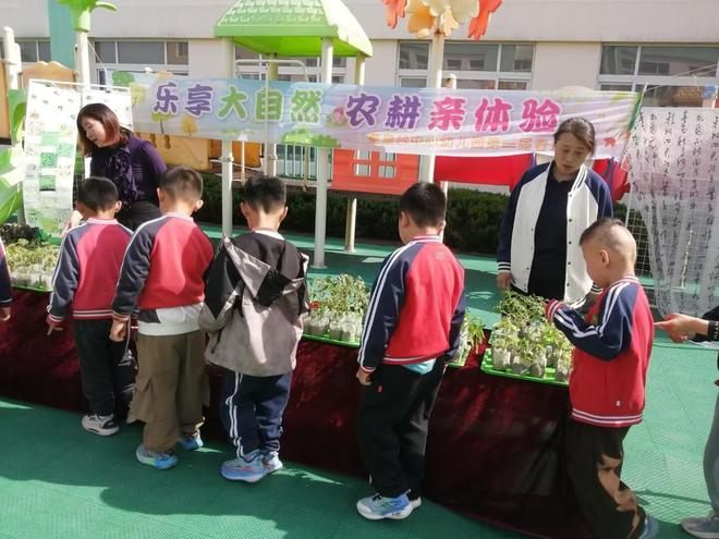滨城区秦皇台乡中心幼儿园举办第二届农耕节活动